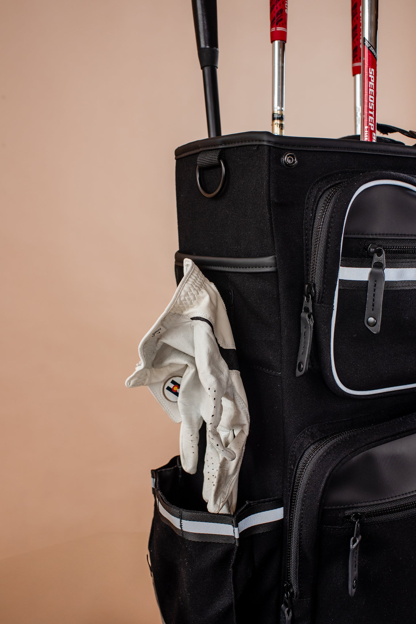 lowercase golf bag
