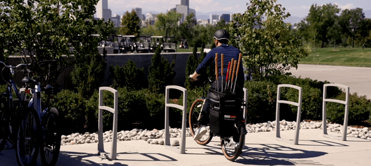 the golf bike bag: how to carry clubs on your bike