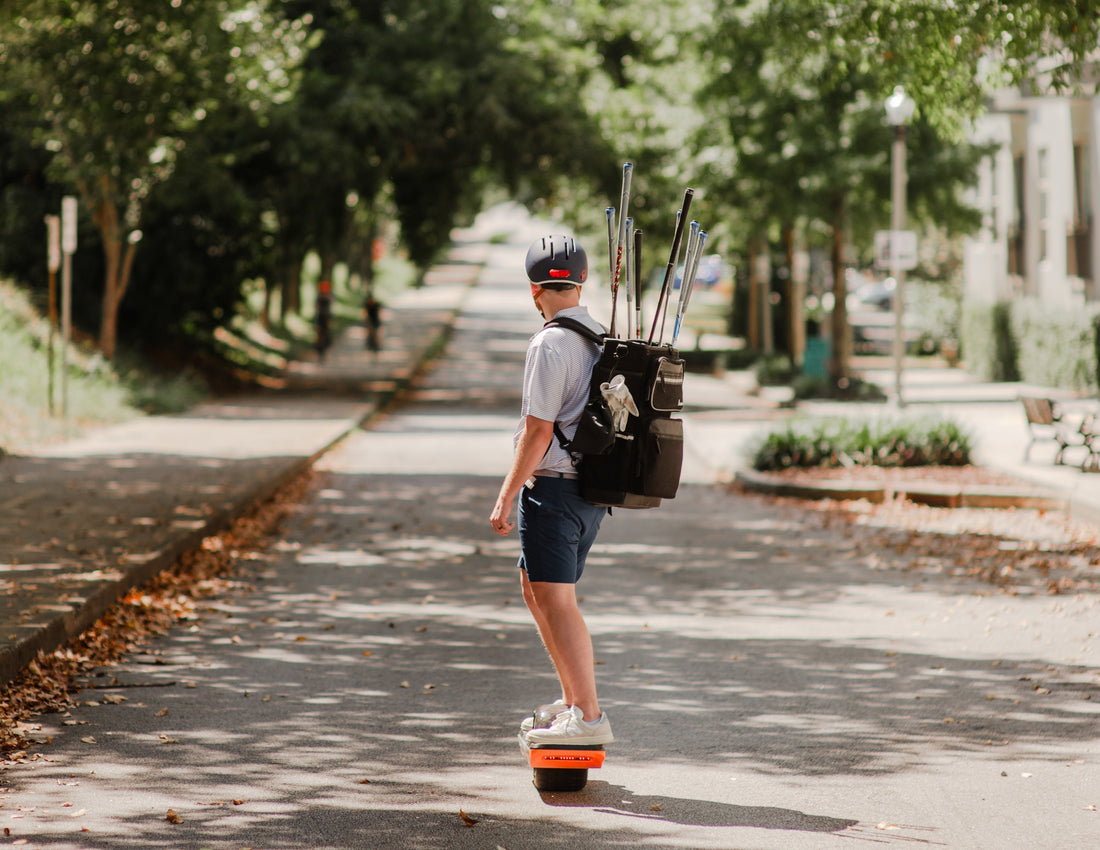 the golf backpack: a new way to carry clubs