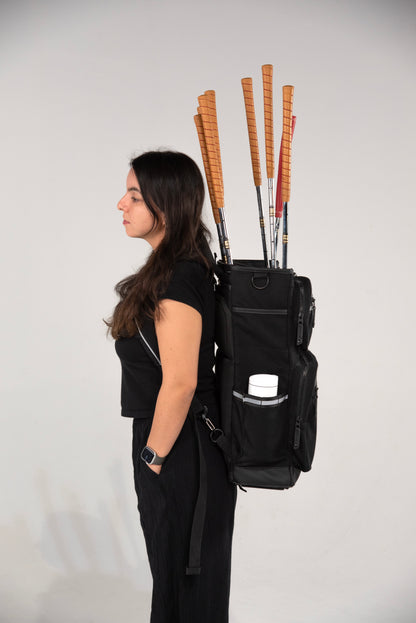 lowercase golf backpack