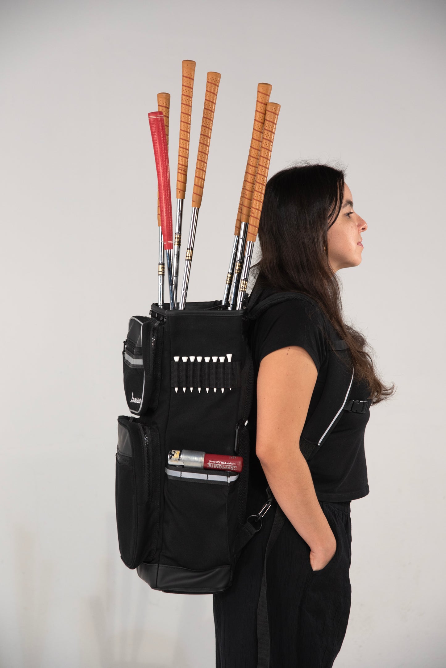 lowercase golf backpack