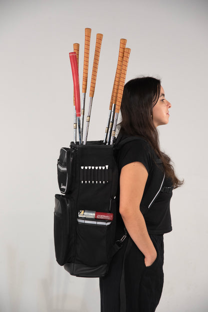lowercase golf backpack