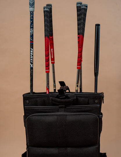 lowercase golf backpack