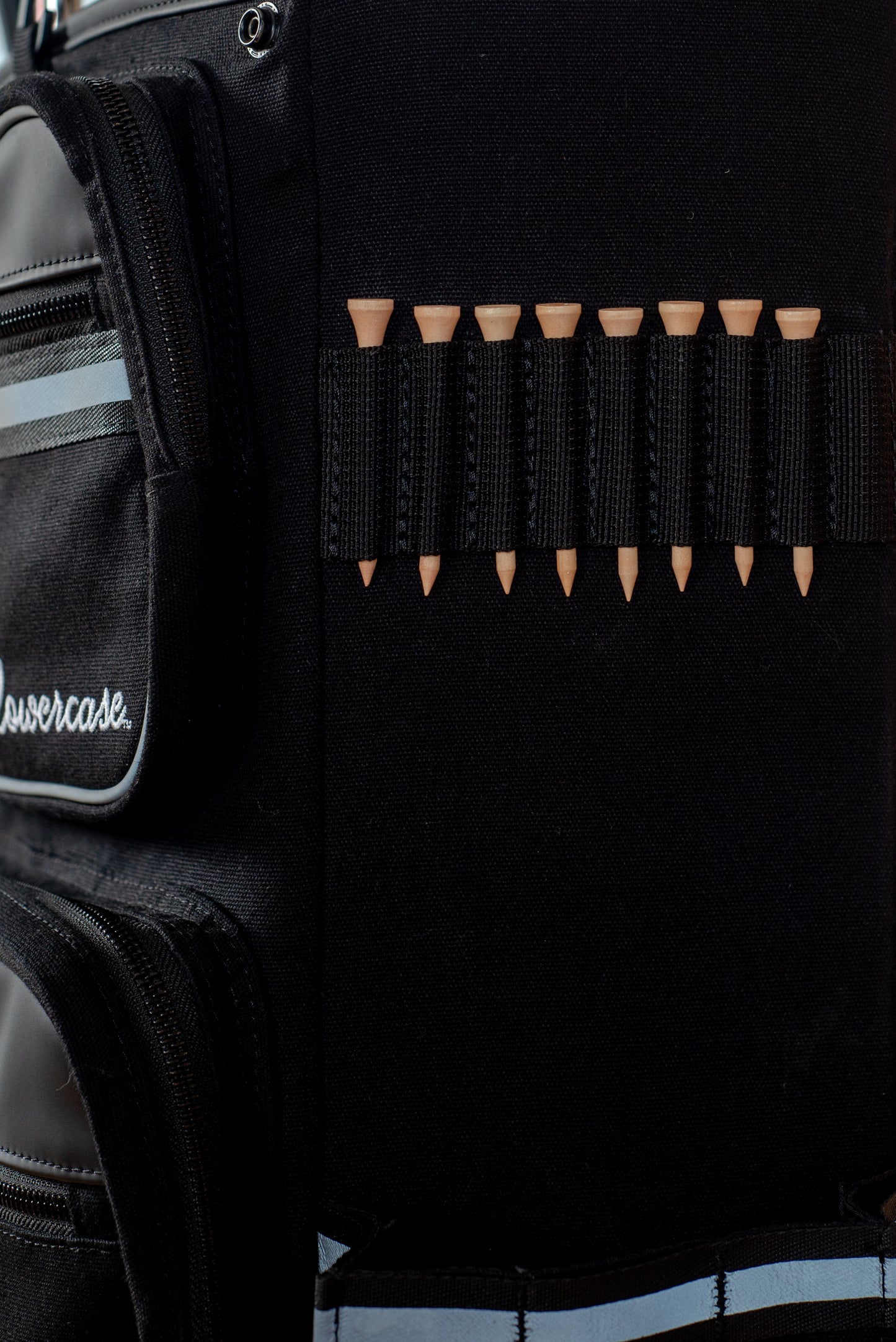 lowercase golf bag