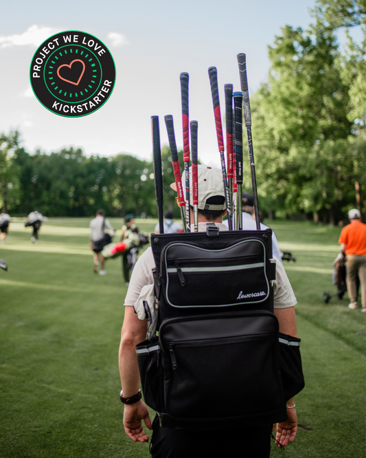 lowercase golf bag
